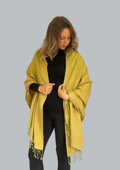  Cashmere-silk pashmina  shawl (3130)